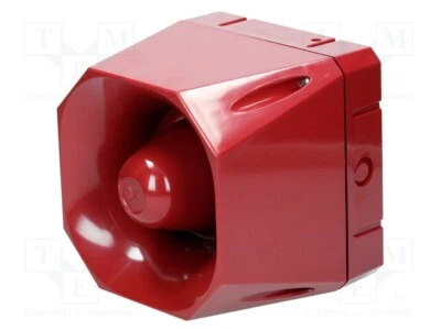 1 pièces, Avertisseur: sonore AS/S/24/120/R /E2FR - Photo 1/4