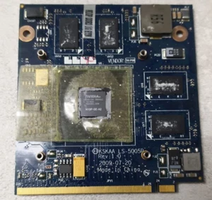 Grafikkarte NVIDIA x TOSHIBA SATELLITE A500 Series Board Grafikkarte K000075450 - Bild 1 von 2