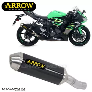 Exhaust KAWASAKI ZX-6R 636 2019 2020 ARROW Carbon RACE-TECH - Picture 1 of 4