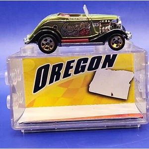 1996 Hot Wheels Connect Cars Oregon Douglas Fir Ford Coupe #33 - Picture 1 of 6