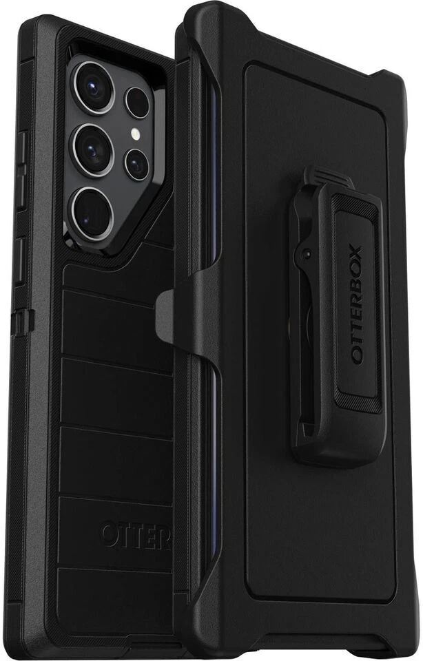 OtterBox Defender Series Pro Holster Case For Samsung Galaxy S23 Ultra - Black