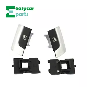 2pc Right Left Power Window Switch Button with Supporter for Ferrari 458 488 FF - Picture 1 of 6