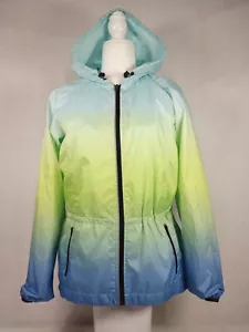 Xersion Wind Rain Athletic Jacket Women's Medium Lightweight Mesh Liner Hooded - Picture 1 of 13