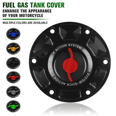 Keyless Fuel Gas Tank Cap Cover For SPEED TRIPLE 1050 08-15 SPEED TRIPLE R RS S - Image 1 of 4