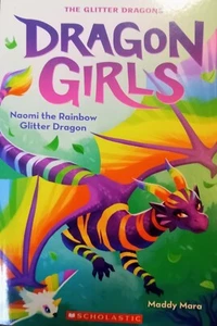 Dragon Girls: Naomi the Rainbow Glitter Dragon (Book #3) - Picture 1 of 2