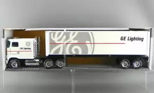 Vintage Nylint 9116-Z Pressed Steel 21" GE Lighting PROMO Tractor Trailer RARE! - Picture 1 of 9