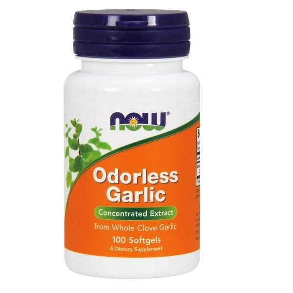 Ajo Inodoro Original 50 mg 100 Sgeles Por Now Foods Foto 1 de 1