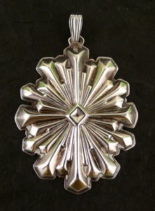 1979 REED & BARTON STERLINGSILBER WEIHNACHTSSTERN ORNAMENT sehr guter Zustand - Bild 1 von 2