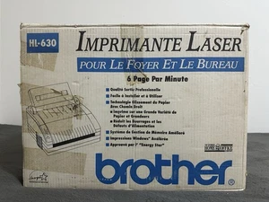 Brother HL-630 Laser Printer 1996 Ultra Rare Vintage Museum Grade Unique Find - Picture 1 of 13