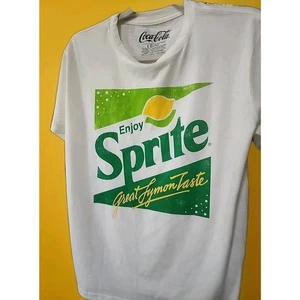 T-shirt stile vintage DONNA TEEN ENJOY SPRITE soda PICCOLA NUOVA grande A120 - Foto 1 di 4