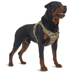 AUROTH Tactical Dog Harness for Large Dogs No Pull Adjustable Reflective K9 W... - Imagen 1 de 8