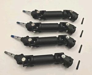 Fits Traxxas Rustler 4x4 VXL HD / V2 Heavy Duty Driveshafts Axles Front Rear - Picture 1 of 3