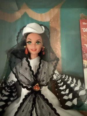 1994 年芭比娃娃 Gone with The Wind 斯嘉丽·奥哈拉娃娃蜜月礼服美泰 13254 — 第 1/4 张图片