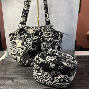 Vera Bradley Handtasche & Kosmetiktasche Set - Bild 1 von 13
