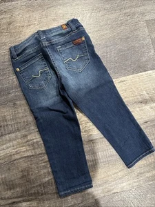 Girls Seven For All Mankind Cropped Jeans 4 - Picture 1 of 7