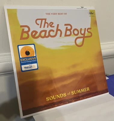 The Very Best Of The Beach Boys Sounds Of Summer LP Sunrise Orange Vinyl sealed Foto 1 de 2