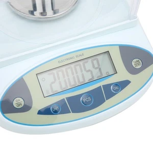 500g X0.01g Lab Analytical Precision Balance Electronic Scale With 200g Weight - Picture 1 of 9