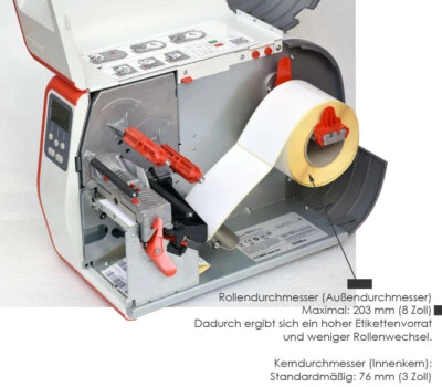 Avery Dennison Monarch Tabletop Printer 1 ADTP1 Label Barcode Printer V708 - Image 1 of 4