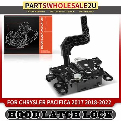 New Front Side Hood Latch Lock for Chrysler Pacifica 2017 2018 2019 2020-2022 - Image 1 of 4