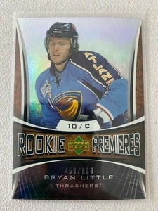2007-08 Upper Deck Trilogy #125 Bryan Little Rookie Hockey Card/999