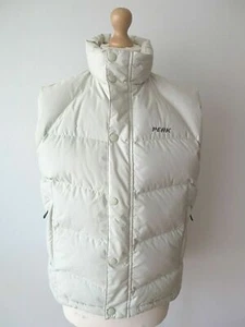 PEAK PERFORMANCE Hudson Men's Down Vest Bodywarmer Jacket Gilet Size M Mint - Picture 1 of 9
