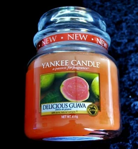 Yankee Candle DELICIOUS GUAVA, 411g Selten - Picture 1 of 1