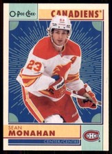 2022-23 UD O-Pee-Chee OPC Retro #221 Sean Monahan - Montreal Canadiens