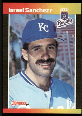 1989 Donruss #474 Israel Sanchez - Image 1 of 2