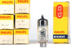 ONE PC97/4FY5 PHILIPS NOS BRITISH Tube Röhre Lampe TSF Valvola Valve 진공관 真空管 电子管 - Picture 1 of 3
