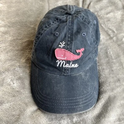 Gorra de béisbol ajustable Maine bordada ballena Kate Lord con tirantes Foto 1 de 4