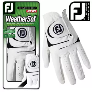 FootJoy WeatherSof Golf Glove Women's White (2023 Model) - Picture 1 of 6