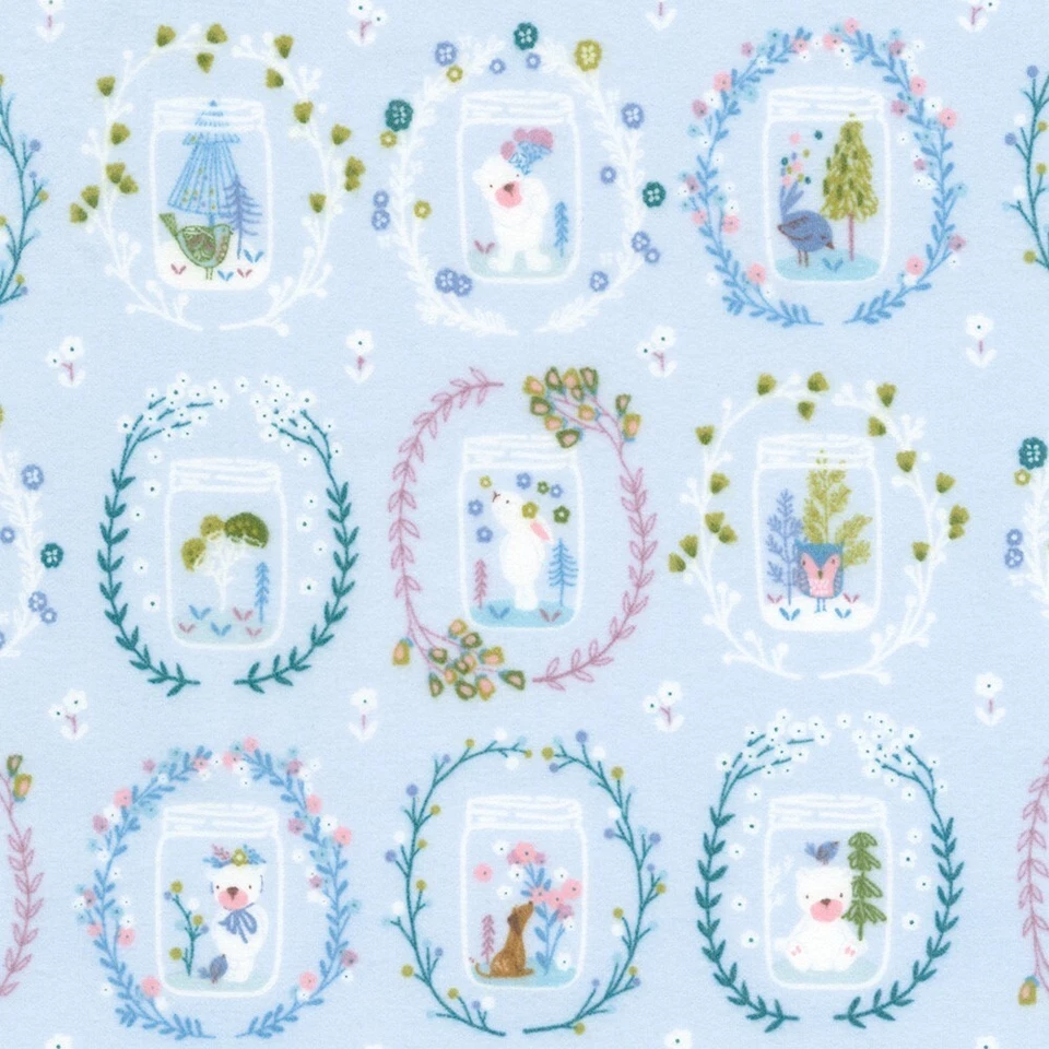 Robert Kaufman SRKF-21752-390 BREEZE  Winter Days  Flannel Fabric BTY - Image 1 of 1
