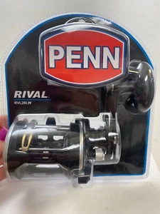 PENN Rival RVL20LW Deep Sea Ocean Fishing Reel Black/Silver BRAND NEW - Picture 1 of 4