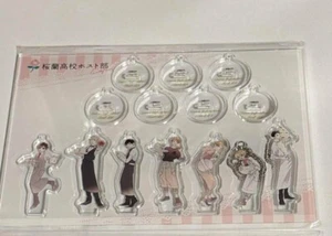 Mini Soporte de Acrílico Ouran High School Host Club Caffe 2024 Todos los Miembros Llavero - Imagen 1 de 4