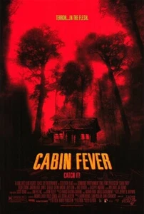 Póster original de la película Cabin Fever de una sola cara 27 x 40 pulgadas - Imagen 1 de 1