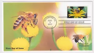 HONEY BEE POLLINATION Stamp Colton FDC First Day Cover C9409 - Picture 1 of 1