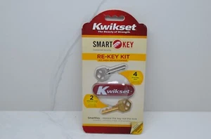 Kwikset Re-Key Kit Rekey Any Kwik Set Smart Key Lock New - Picture 1 of 3