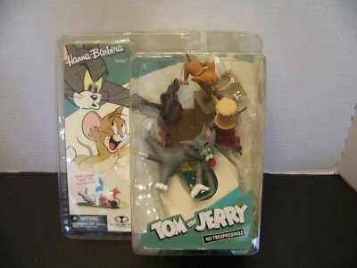 MCFARLANE HANNA BARBERA TOM AND JERRY NO TRESPASSING. NEW - Image 1 of 4