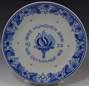OLYMPIC MUNICH 1972 PLATE MADE IN GERMANY WALL PLATE  7'' RARE - Picture 1 of 5