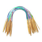 40-120Cm Tube Multicolor Circular Crochet Bamboo Knitting Needles