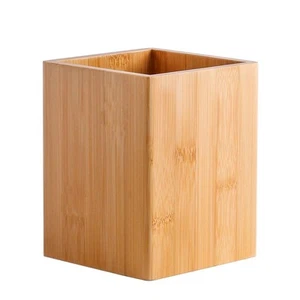YOSCO Bamboo Utensil Holder for Kitchen Counter Convenient Countertop Organiz... - Picture 1 of 5