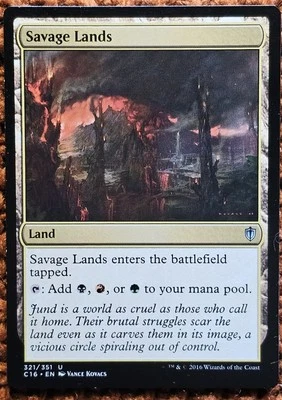 ✨️Savage Lands✨️ MTG | Commander 2016 | NM | U 321/351 - Image 1 of 2