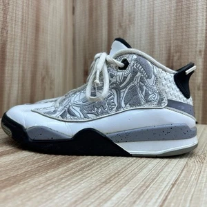 Nike Jordan Dub Zero PS White Cement Kids Shoes Size 1Y Sneakers 311071-105 - Picture 1 of 11