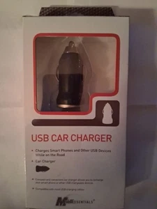 Mobilessentials USB Car Charger Input 12v Output 1.0A - Photo 1 sur 2