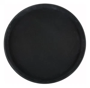Easy Hold Round Tray, 16-Inch, Black - Picture 1 of 1