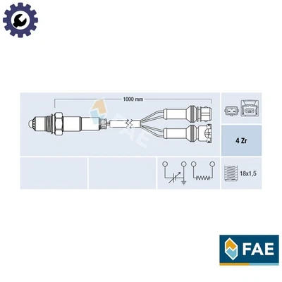 LAMBDA SENSOR 77124 FOR FERRARI 512/TR 348/ts/GTS/tb/GTB FIAT CROMA TIPO 4.9L - Image 1 of 4