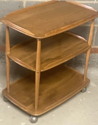 FINE RETRO ERCOL TROLLEY STAND  TABLE DELIVERY AVAILABLE - Image 1 of 4