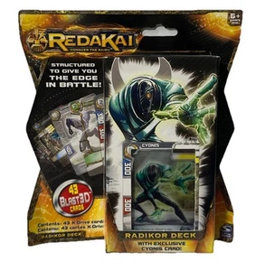 REDAKAI Conquer the Kairu RADIKOR DECK Structured W/ CYONIS  43 X-Drive Cards - Picture 1 of 2