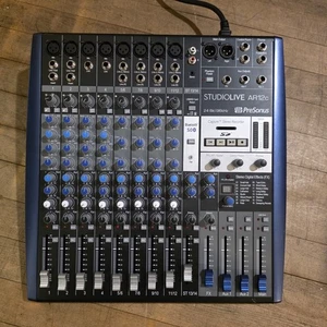 PreSonus StudioLive AR12 Usb Digital/Analog Mixer *USB -C not working properly* - Picture 1 of 8