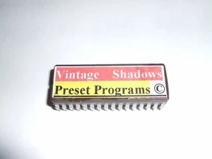 Alesis Q2 - Vintage Shadows 90 PRESETS plug in Eprom Copyrighted. - Picture 1 of 2